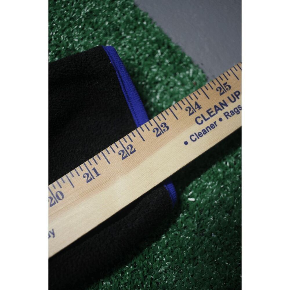 Vintage Campmor Fleece Zip Jacket Black with Blue Accents Size Large - Picture 5 of 8